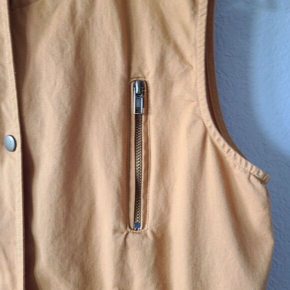 Zenana Outfitters‎ Women's Vest Gorpcore Hoodie Size M Mustard Yellow - Picture 4 of 11